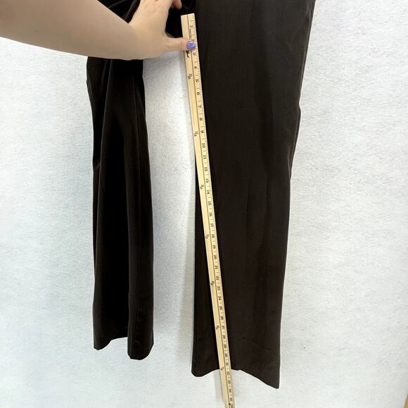 AB Studio Bootcut Gray Dress Pants Elastic Waist Work Business Classic size 4 - Picture 8 of 9